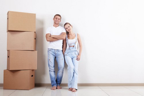 Moving truck service information for Kenton house and flat relocations
