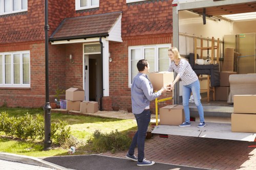 Removal team planning a house move in Kenton