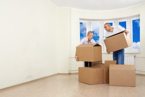 Moving van and access planning for removals in Kenton