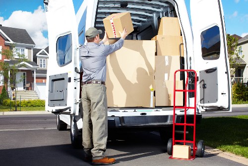 Professional Man With Van Kenton support for business deliveries