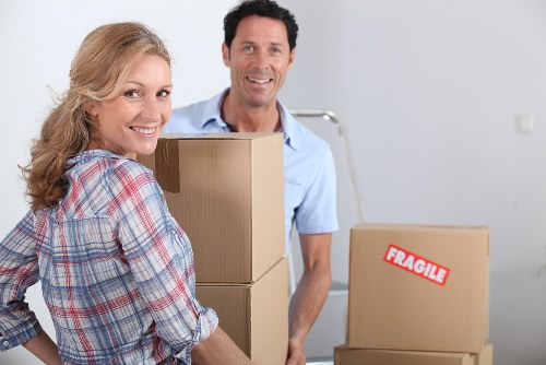Packing and moving boxes for a Kenton home removal