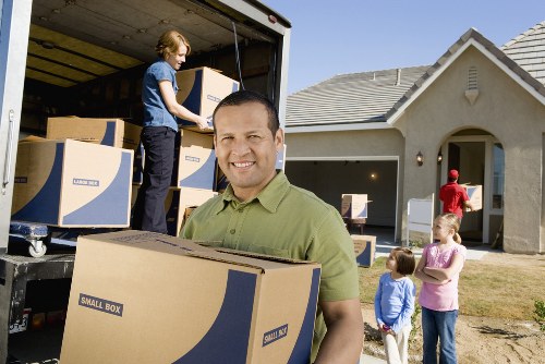 Office and commercial removals support with a van