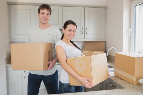 Organised business relocation materials ready for commercial moves in Kenton